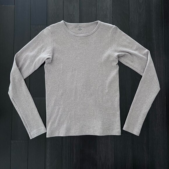 Brandy Melville beige long sleeve top - Picture 1 of 2